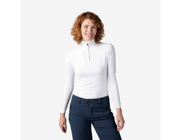 CAMISETA TERMICA ROSSIGNOL CLASSIQUE 1/2 ZIP MUJER
