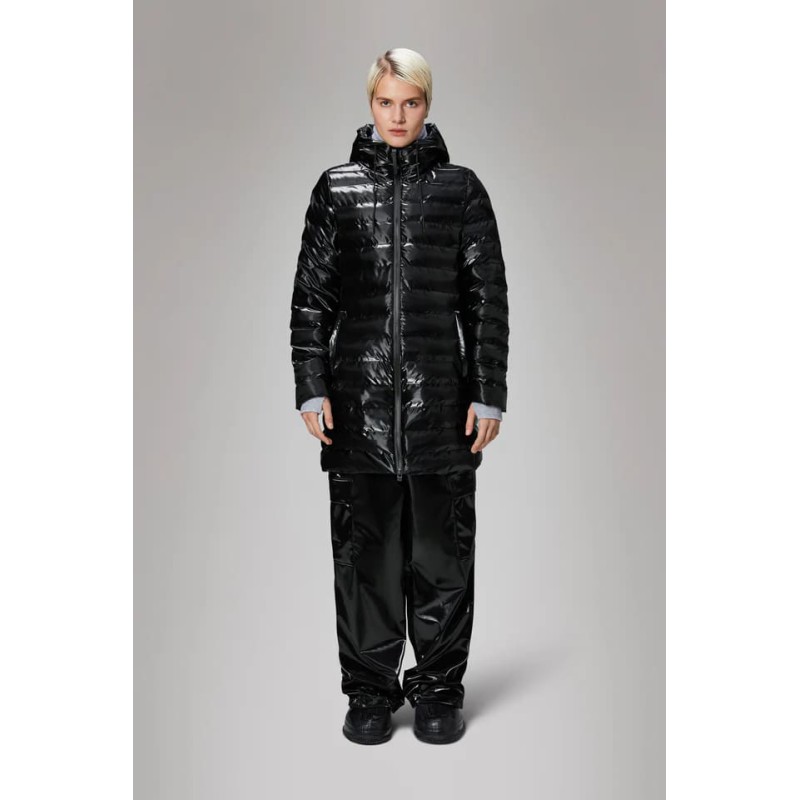 CHAQUETA LARGA RAINS PUFFER CURVE  W3T3