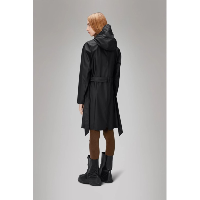 CHAQUETA RAINS CURVE LONG JACKET W3
