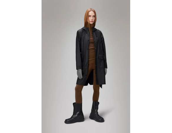 CHAQUETA RAINS CURVE LONG JACKET W3