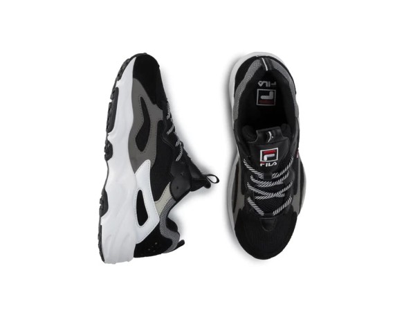 ZAPATILLAS FILA RAY TRACER BLACK-WHITE