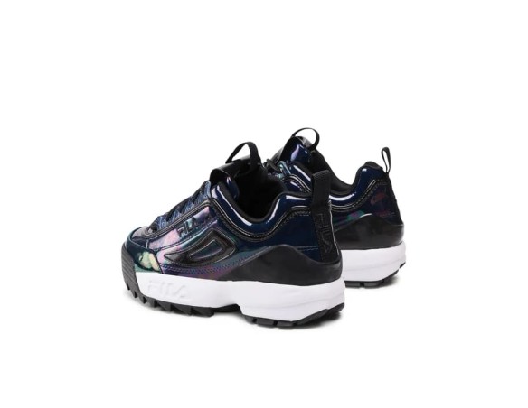 ZAPATILLAS FILA DISRUPTOR PREMIUM BLACK IRIDESCENT MUJER