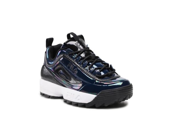 ZAPATILLAS FILA DISRUPTOR PREMIUM BLACK IRIDESCENT MUJER