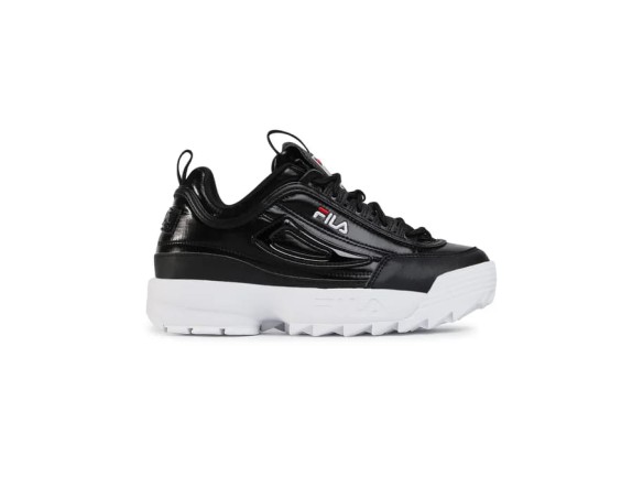 ZAPATILLAS FILA DISRUPTOR N LOW BLACK MUJER