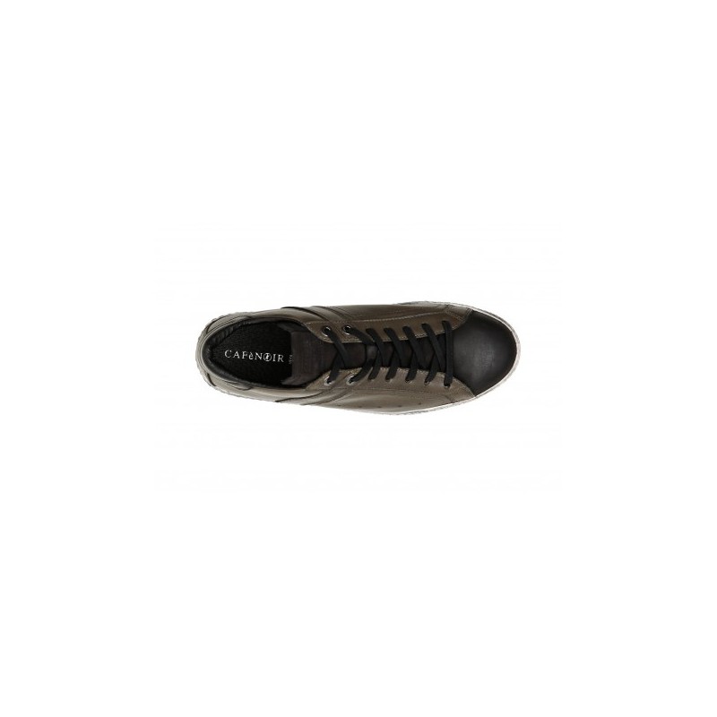 ZAPATILLAS CAFE NOIR DE CUERO PC131