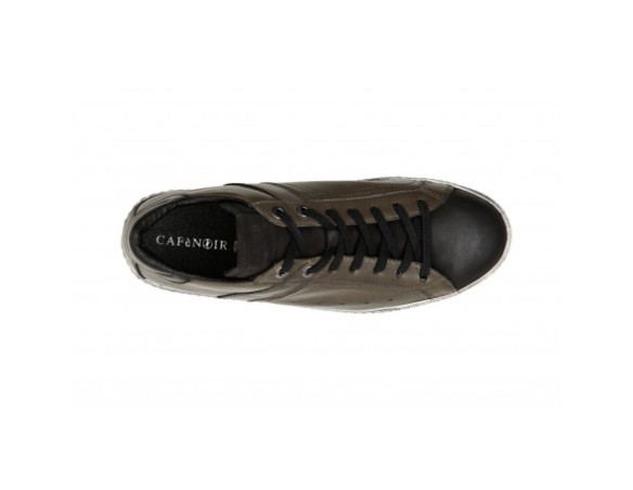 ZAPATILLAS CAFE NOIR DE CUERO PC131