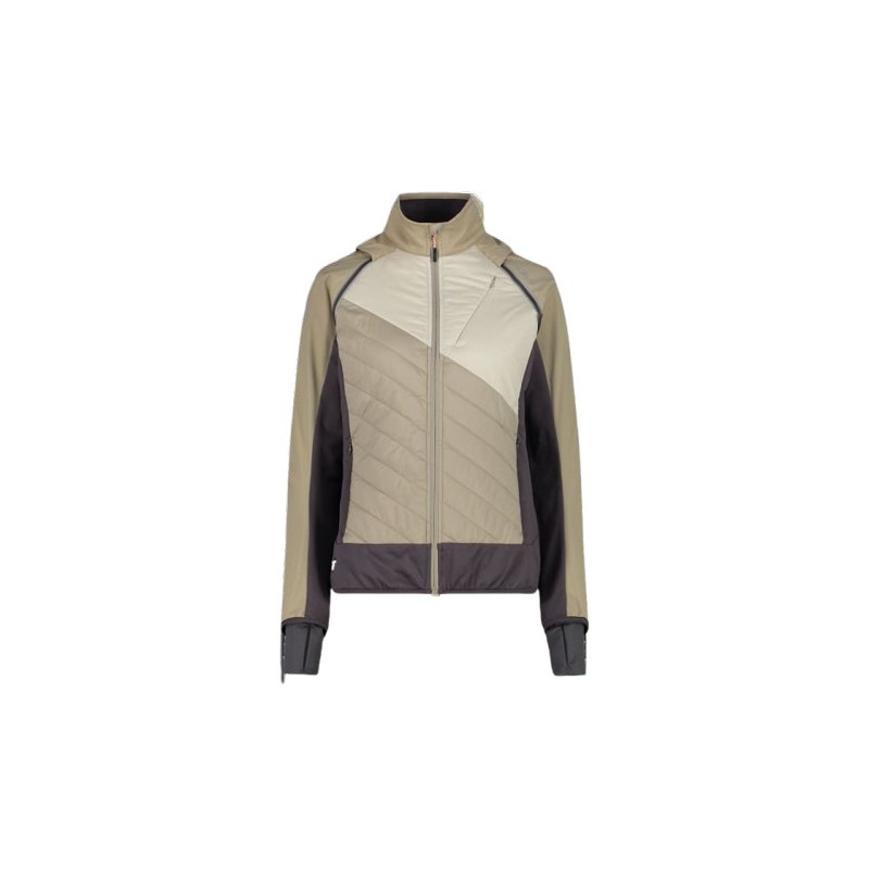 CHAQUETA CMP HYBRID REMOVABLE SLEEVES MUJER 30A2276