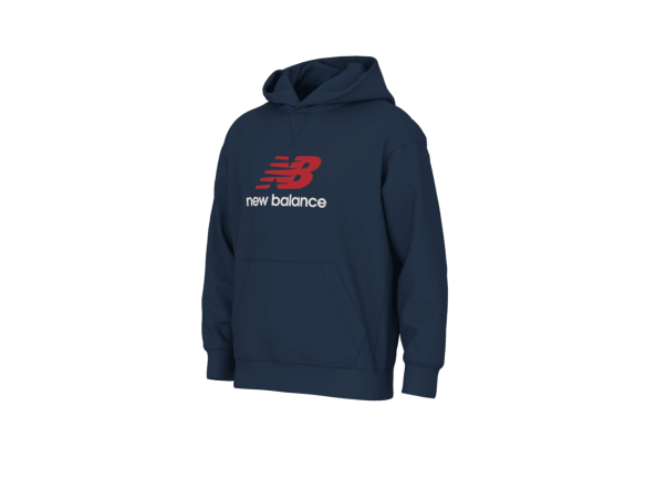 SUDADERA NEW BALANCE ATHLETICS FRENCH TERRY LOGO HOODIE