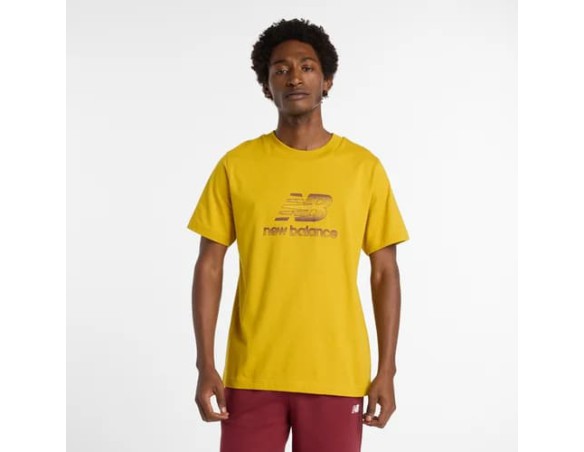 CAMISETA NEW BALANCE SPORT ESSENTIALS SPECKLE LOGO T-SHIRT