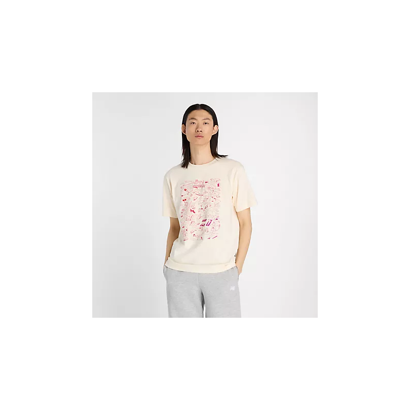 CAMISETA NEW BALANCE ATHLETICS SPORTS MURAL T-SHIRT