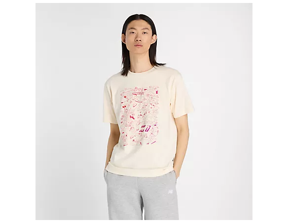 CAMISETA NEW BALANCE ATHLETICS SPORTS MURAL T-SHIRT