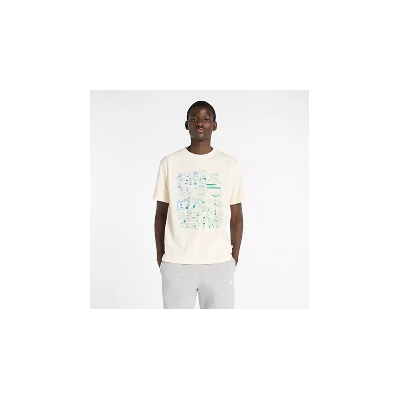 CAMISETA NEW BALANCE ATHLETICS RUN MURAL T-SHIRT