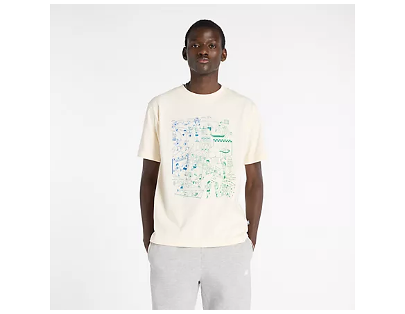 CAMISETA NEW BALANCE ATHLETICS RUN MURAL T-SHIRT