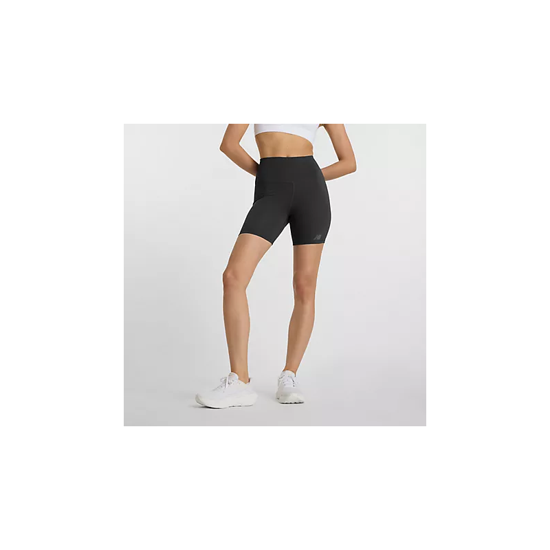 PANTALON CORTO NEW BALANCE NB HARMONY HIGH RISE SHORT 6