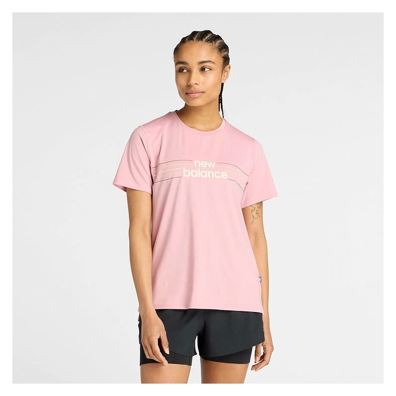 CAMISETA NEW BALANCE LINEAR PERFORMANCE T-SHIRT
