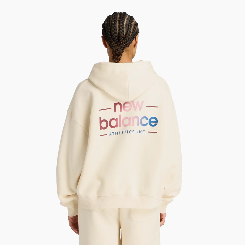 SUDADERA NEW BALANCE REIMAGINED FLEECE OVERSIZED HOODIE