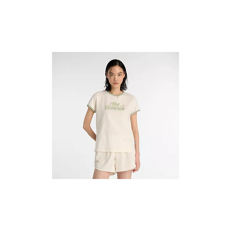 CAMISETA NEW BALANCE FLOWER RINGER T-SHIRT