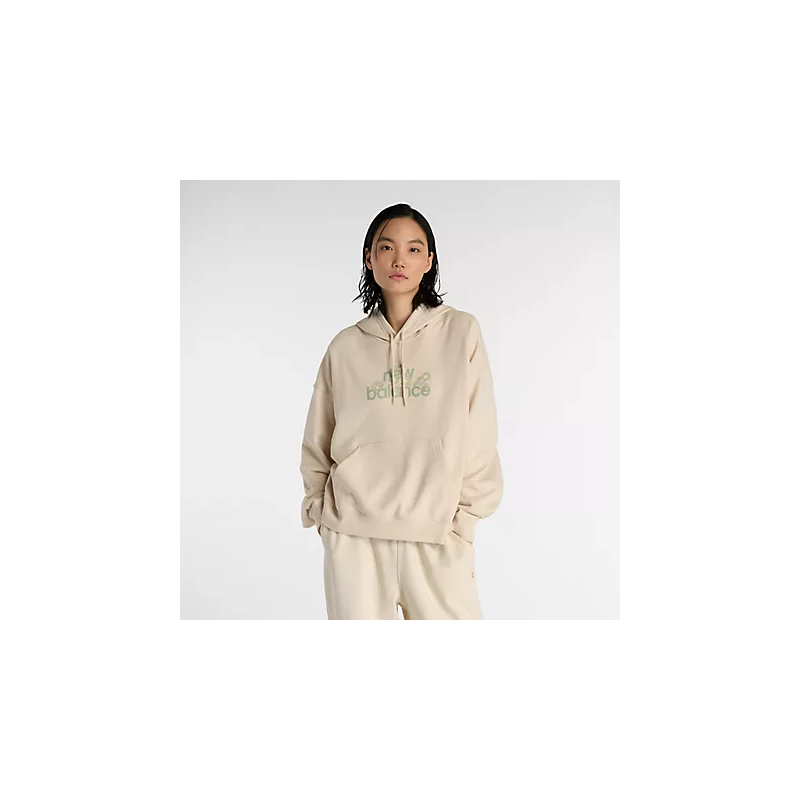 SUDADERA NEW BALANCE FLOWER HOODIE