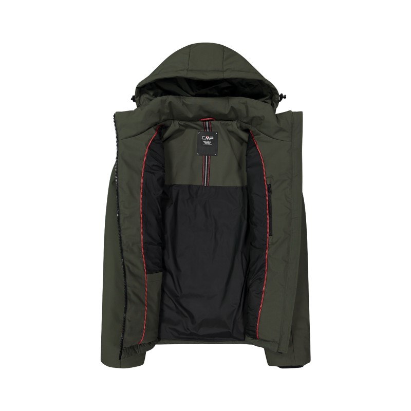 CHAQUETA CMP PADDED DETACHABLE HOOD