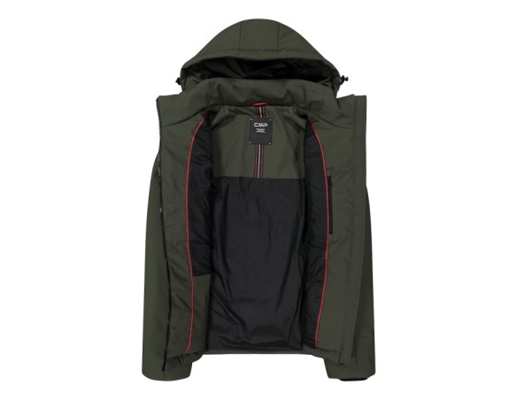 CHAQUETA CMP PADDED DETACHABLE HOOD