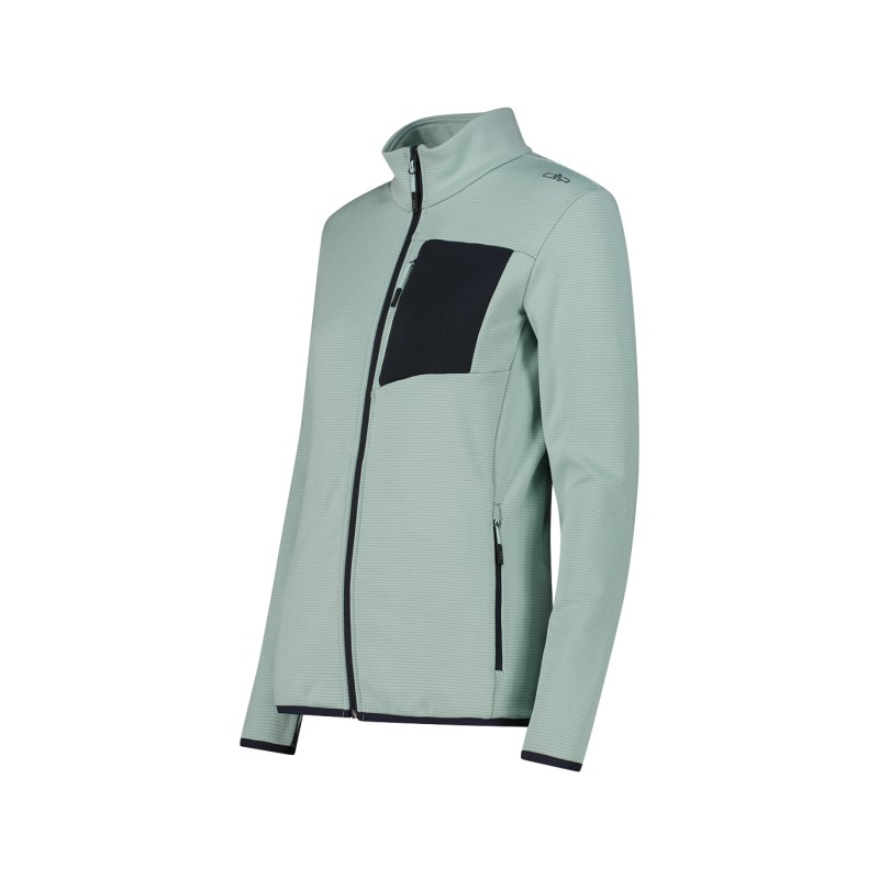 CHAQUETA POLAR CMP CREMALLERA GRID TECH