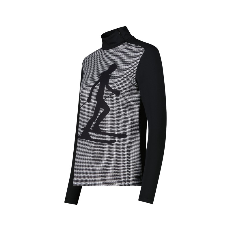CAMISETA CMP PRINTED SOFTECH MUJER