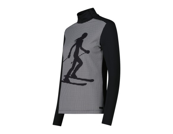 CAMISETA CMP PRINTED SOFTECH MUJER