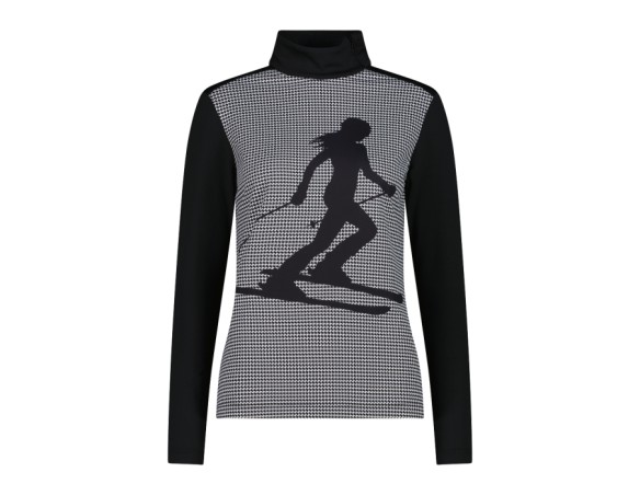 CAMISETA CMP PRINTED SOFTECH MUJER