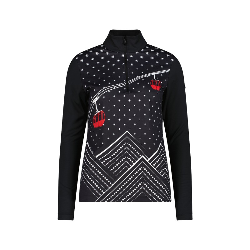 CAMISETA CMP PRINTED SOFTECH MUJER 35L0496