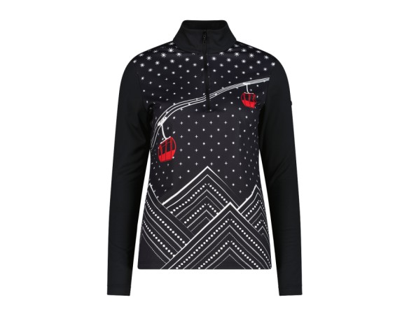 CAMISETA CMP PRINTED SOFTECH MUJER 35L0496