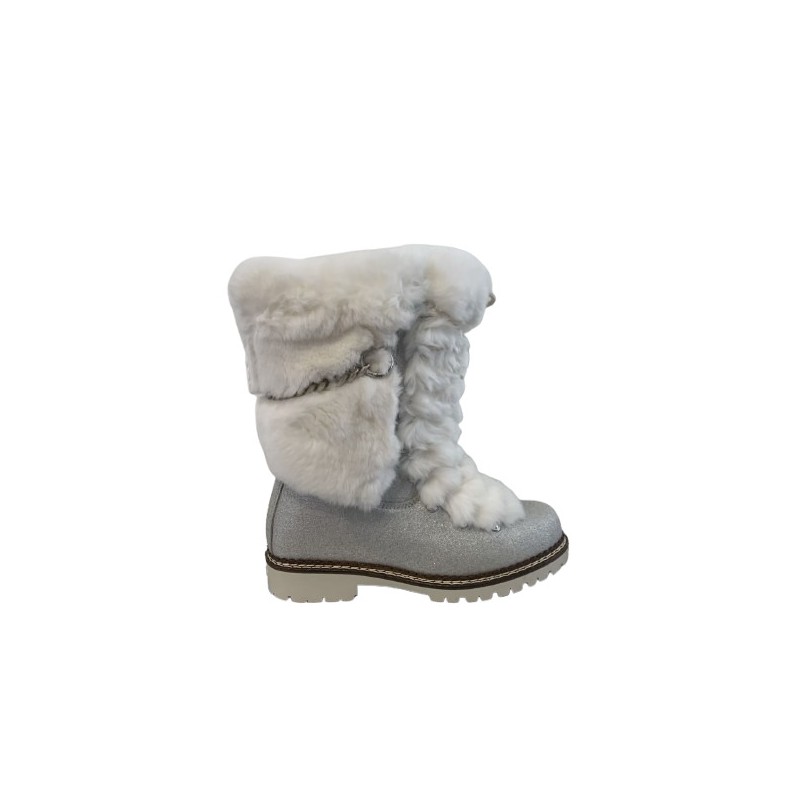 BOTTES EN CUIR NEW ITALIA SHOES IRINA POUR FEMMES