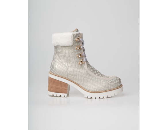 Bottines en cuir NEW ITALIA SHOES CHARLOTTE pour femme