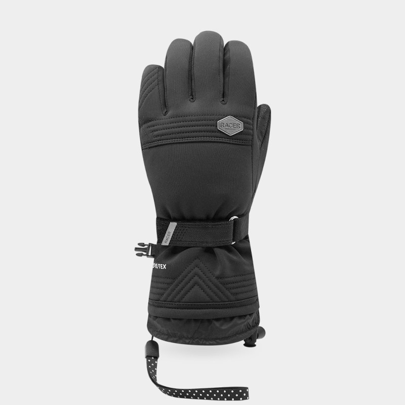 GUANTES RACER ESQUI GORETEX GOOSE DOWN LEATHER MUJER