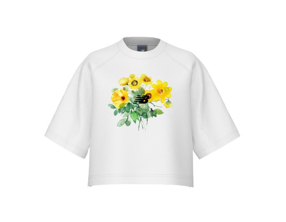 NEW BALANCE WAT YLW SS T-SHIRT