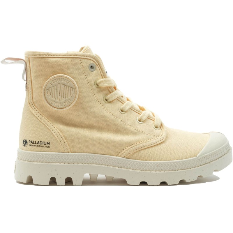 BOTAS PALLADIUM PAMPA HI ZIP ORGANISCHE NATUR