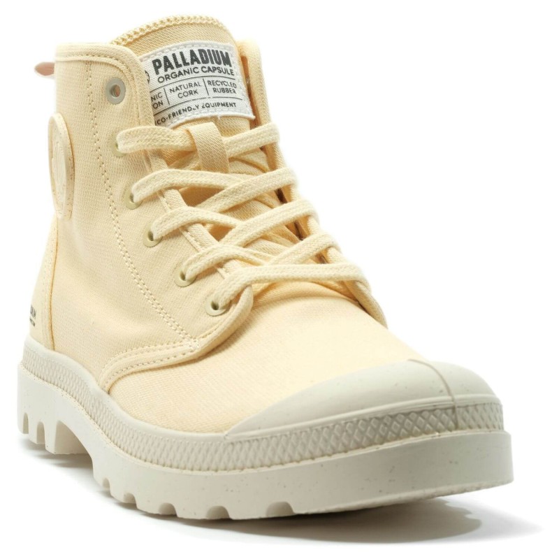 BOTAS PALLADIUM PAMPA HI ZIP ORGANISCHE NATUR