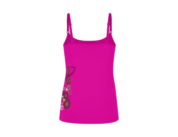 CHALECO MONTURA FLOWER SEAMLESS CANOTTA MUJER