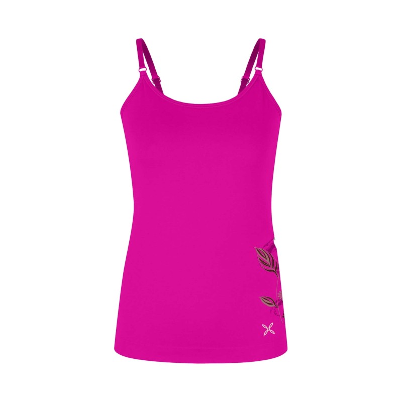 CHALECO MONTURA FLOWER SEAMLESS CANOTTA MUJER