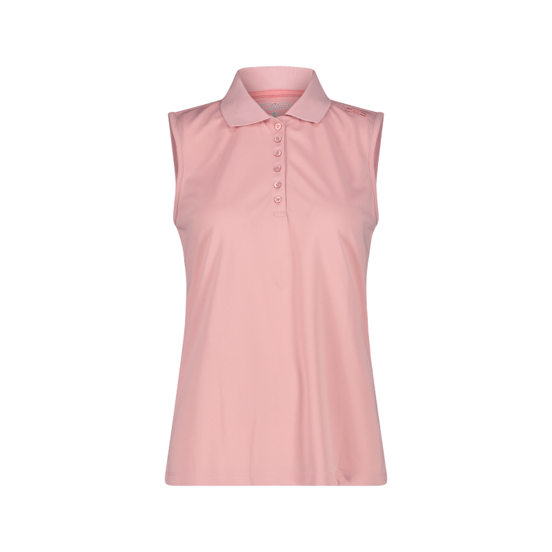 CAMISETA CMP SIN MANGAS POLO MUJER