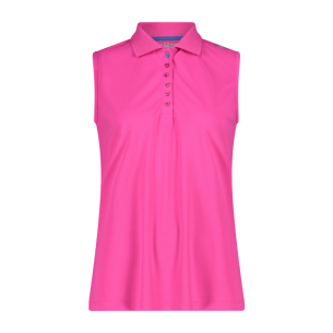 CAMISETA CMP SIN MANGAS POLO MUJER