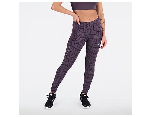 MALLAS NEW BALANCE PRINTED IMPACT RUN TIGHT MUJER