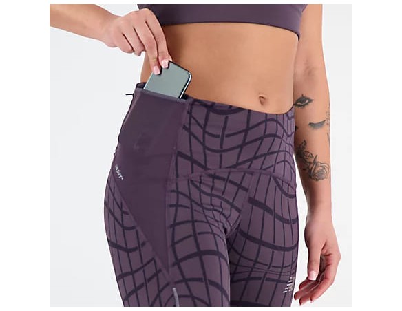 MALLAS NEW BALANCE PRINTED IMPACT RUN TIGHT MUJER