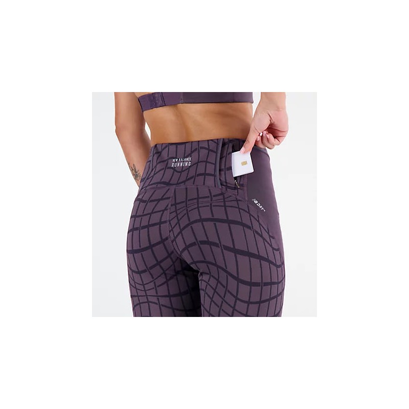 MALLAS NEW BALANCE PRINTED IMPACT RUN TIGHT MUJER