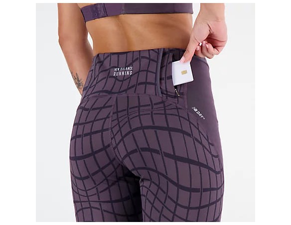 MALLAS NEW BALANCE PRINTED IMPACT RUN TIGHT MUJER