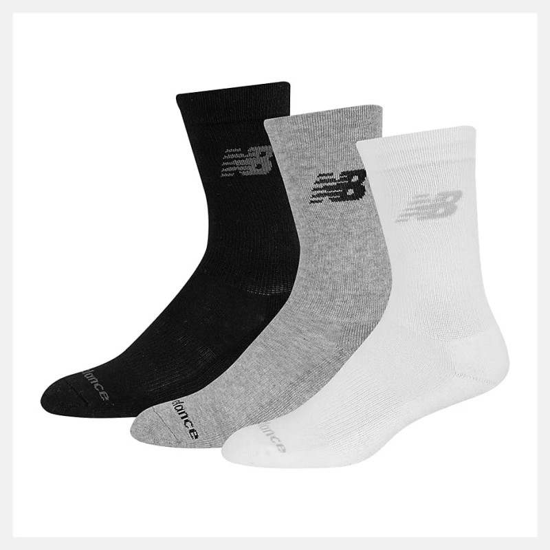 CALCETINES NEW BALANCE PERFORMANCE COTTON CUSHIONED CREW X3 