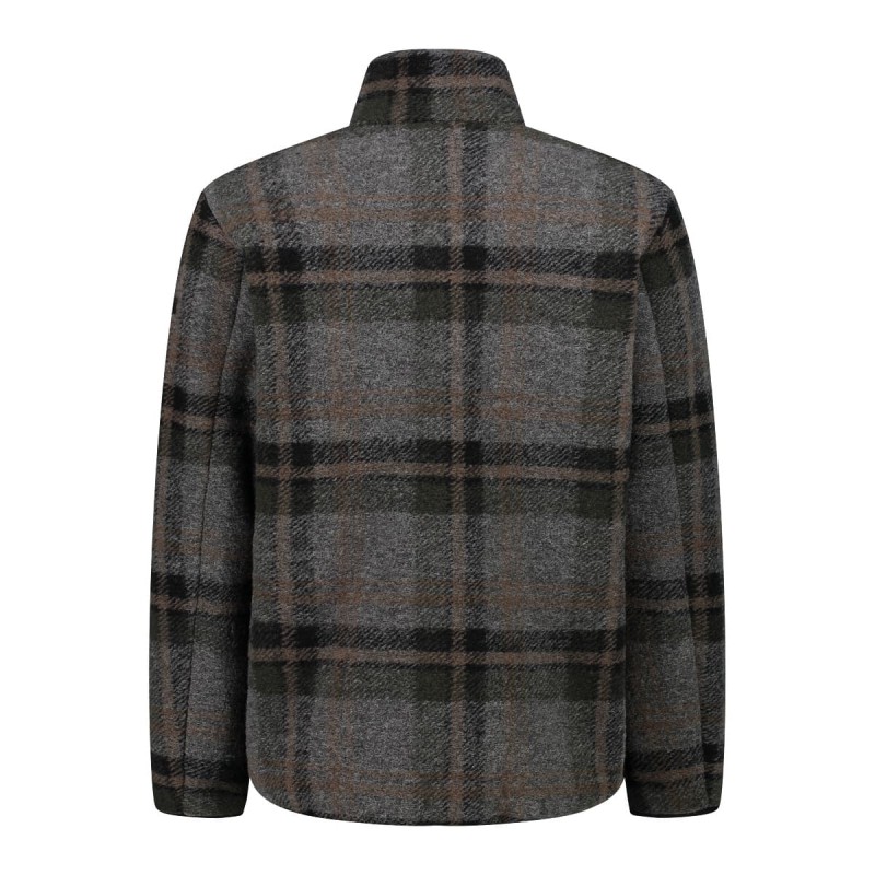 CHAQUETA CMP KNIT TECH CUADROS