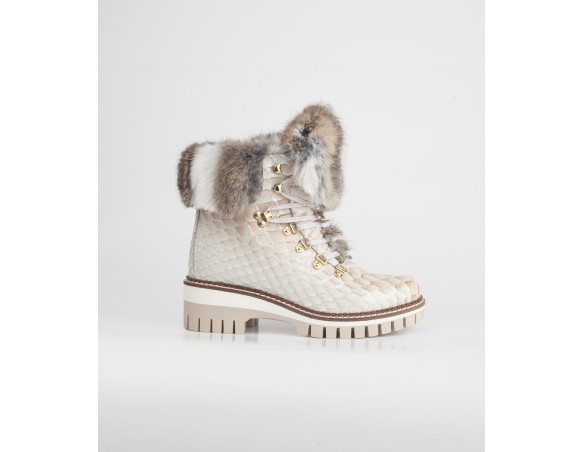 NEW ITALIA SHOES KARIN WOMEN'S LEATHER BOOTS