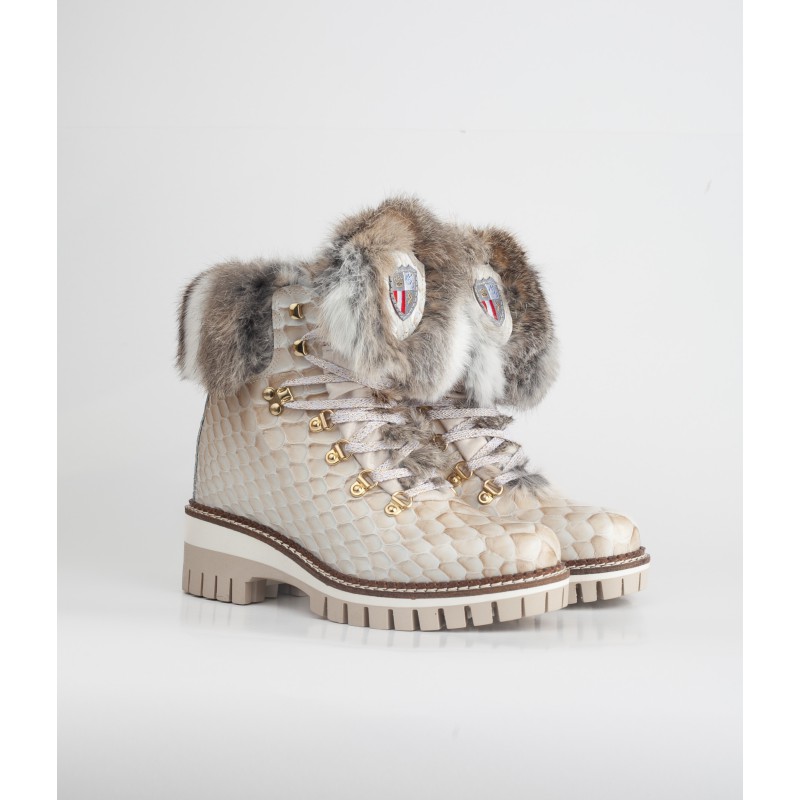 NEW ITALIA SHOES KARIN WOMEN'S LEATHER BOOTS