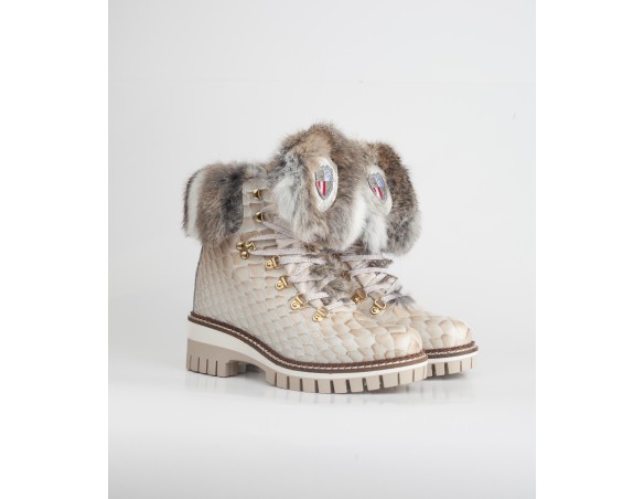 NEW ITALIA SHOES KARIN WOMEN'S LEATHER BOOTS
