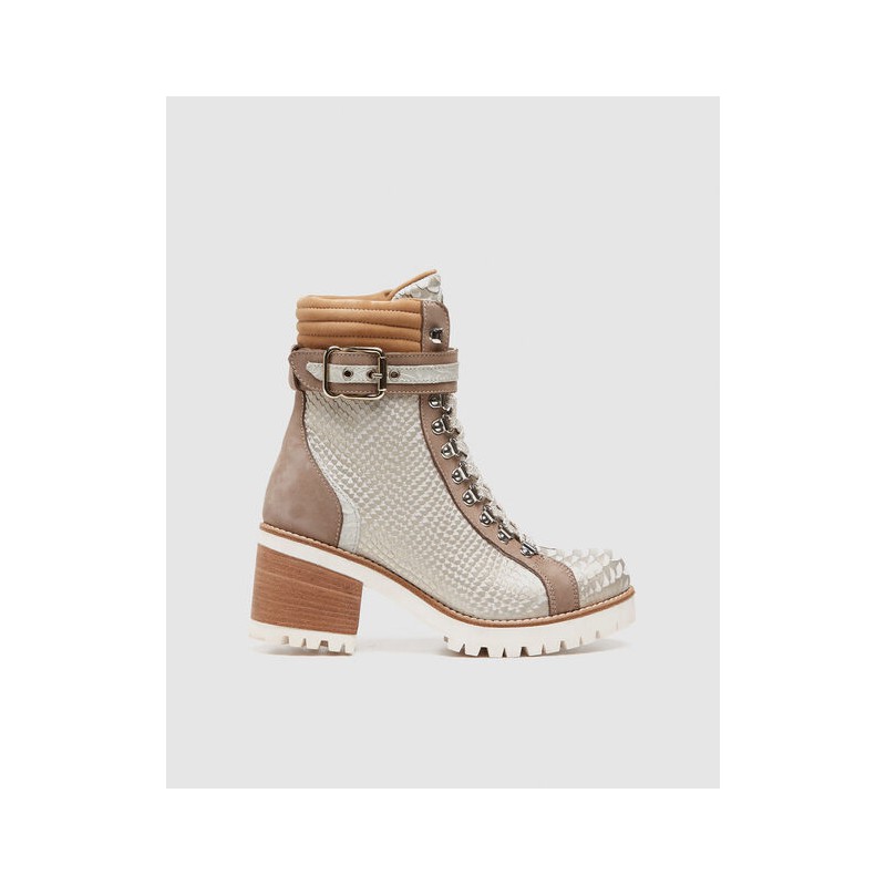 NEW ITALIA SHOES SANDRA WOMEN'S LEATHER BOOTS